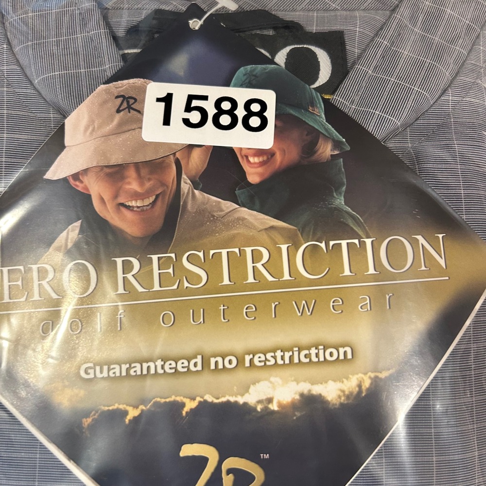 New Zero Restriction Golf Pullover Jacket Mens Gr… - image 14